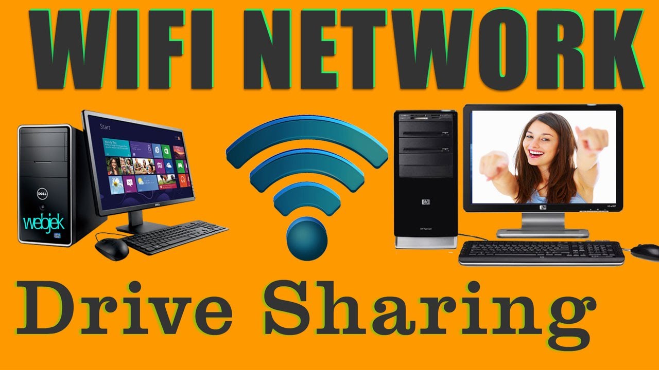 How to connect two Computer-laptop via on Network to share Data, files, drive Sharing