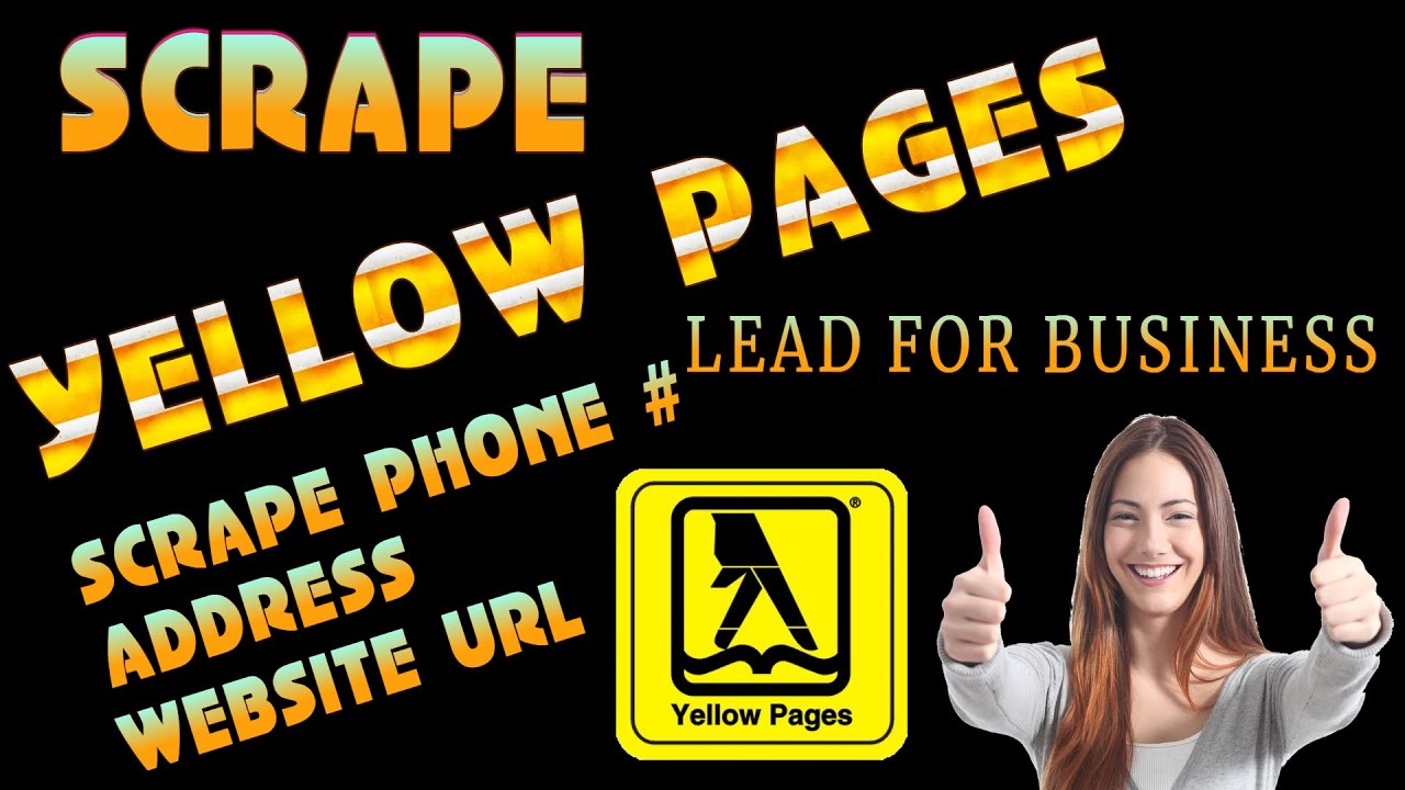 local business on any category with Business Name, Address, Phone Numbers, Website