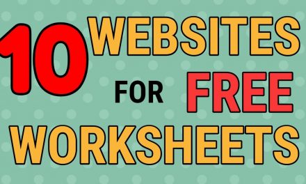 10 Websites For Free Worksheets!