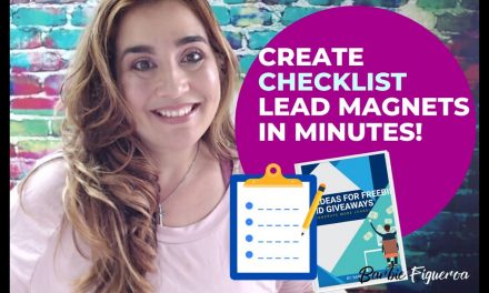 How to Create a Checklist *Lead Magnet* with SQRIBBLE  Ebook Creator Software Uploading a WORD DOC
