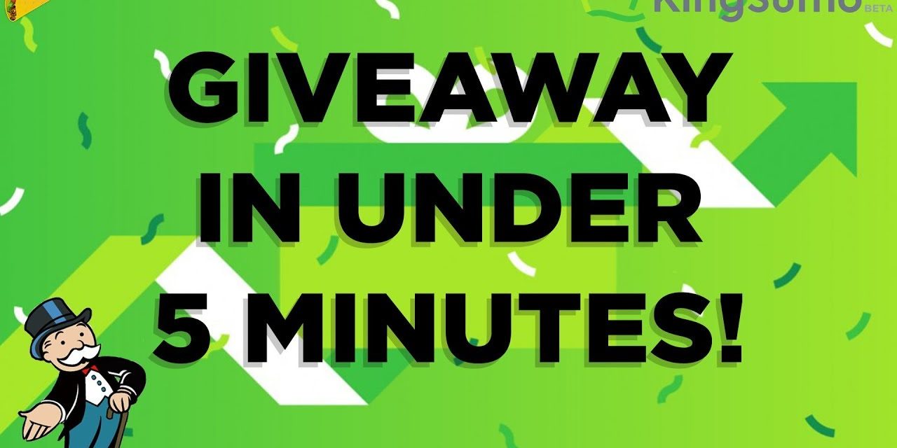 How to Make a Giveaway (For Free!)