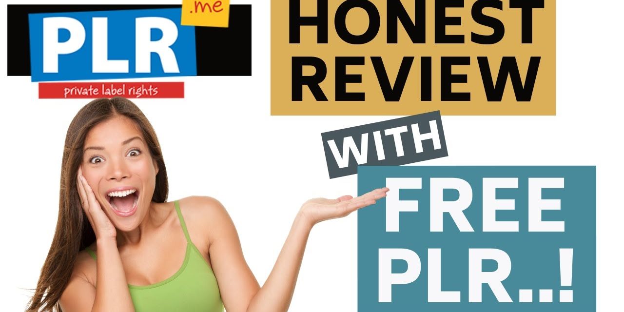 PLR.me Review – The HONEST REVIEW – Free PLR, plus 10 FREE CREDITS!