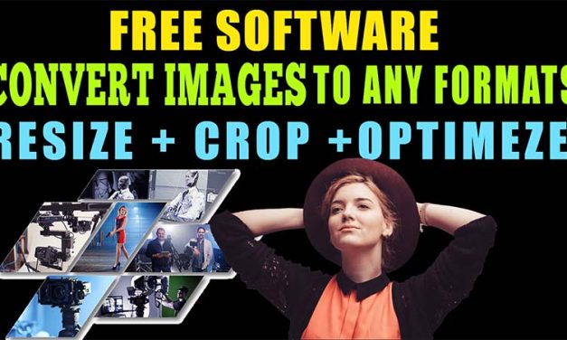 How to Convert image to any formats-Image Resize-Crop-Compress free Software 2021